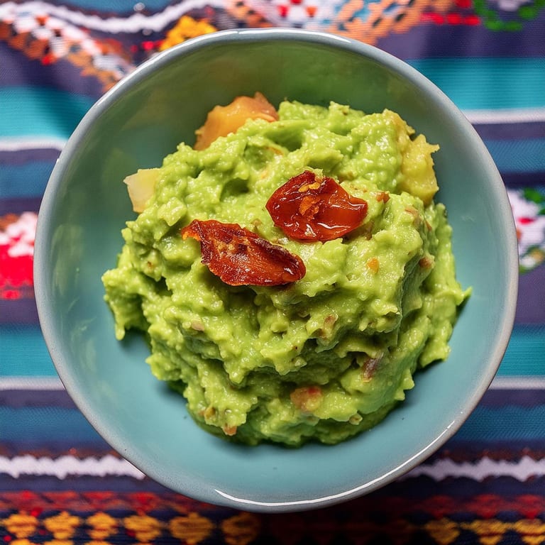 Delicious Guacamole Made Fresh