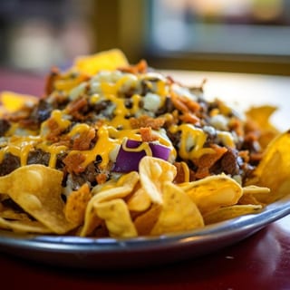 Shredded Beef Nachos