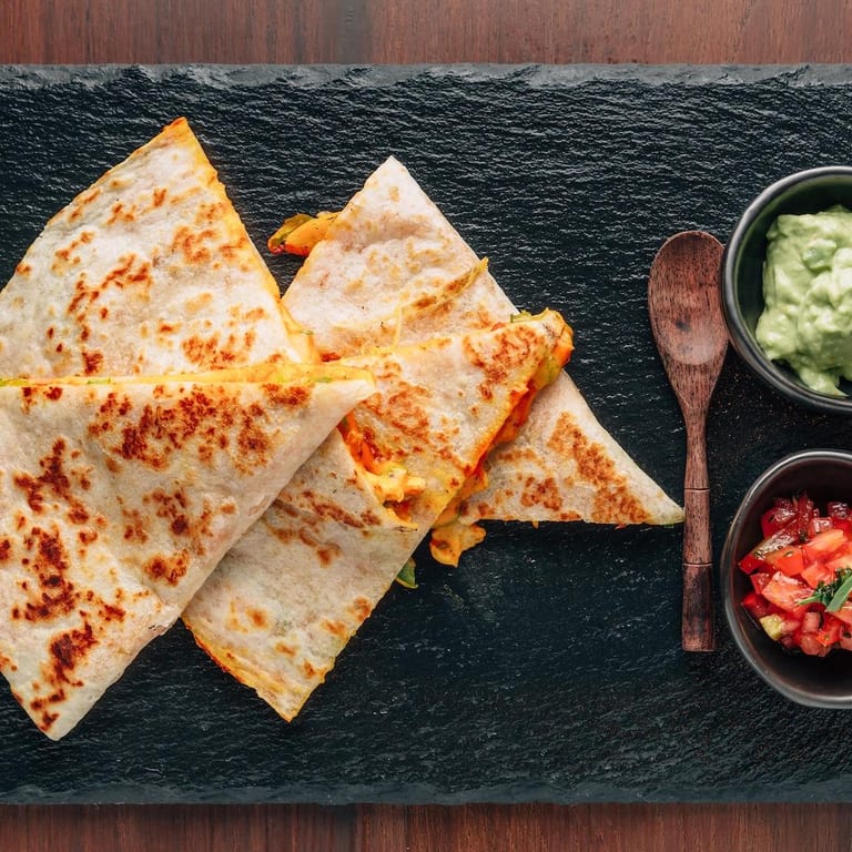 Indulge in Our Quesadilla