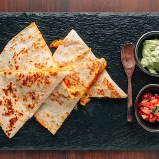 App Spinach Quesadilla
